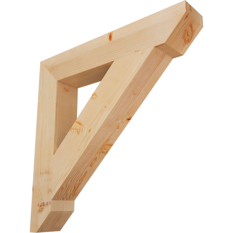 Support à lattes l 5 5 po x P 36 po x H 36 po, sapin Douglas, Sapin de Douglas, H 36 po x l 5,5 po x P 36 po