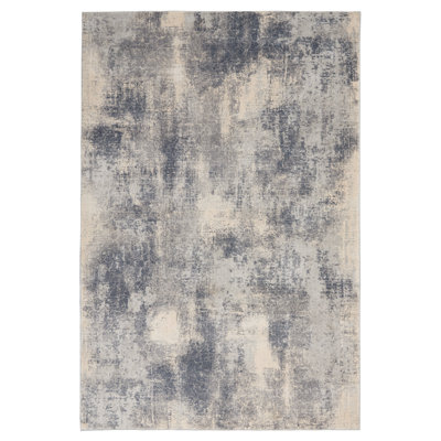 Tapis bleu Modern