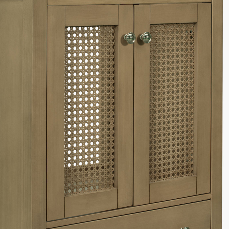 23.6" Single Bathroom Vanity Base Only in Natural