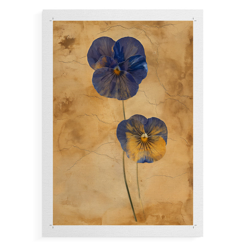 FLORAL Series LV III - Impression sur toile seulement - NON-CADRE, H 12 po x l 8 po