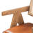 Douglas Genuine Leather Arm Chair in Tan