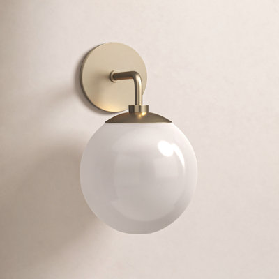 Luna Steel Armed Sconce