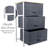 Flagg 3 Drawer Storage Drawer-1293139032