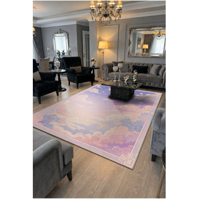 Tapis tissé à la crème Mosso