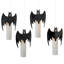 Ensemble de 4 bougies chauve-souris flottantes pour Halloween