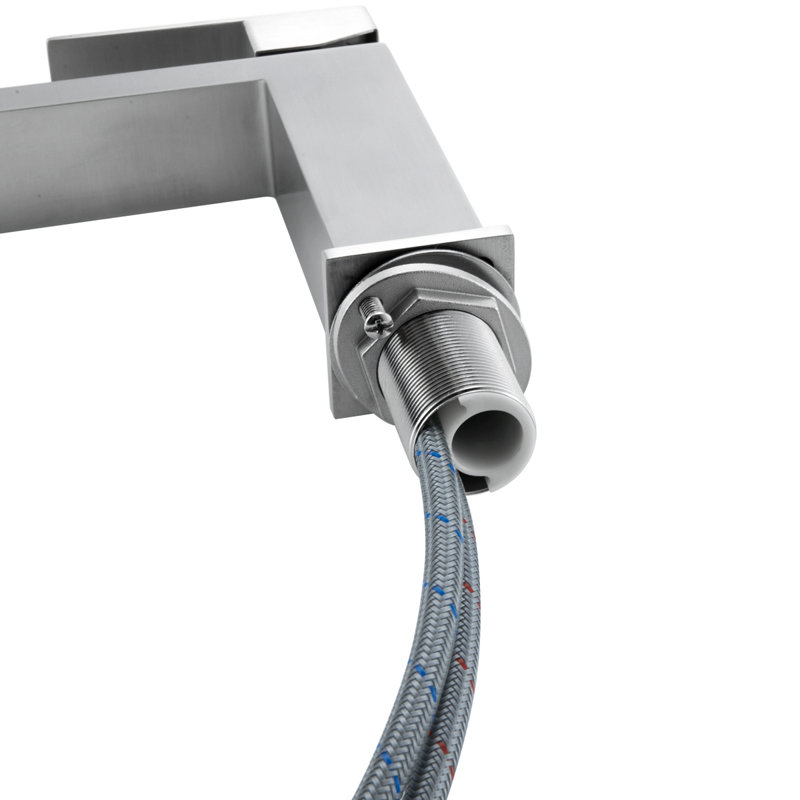 Jakob Single-handle Bathroom Faucet, Brushed Nickel