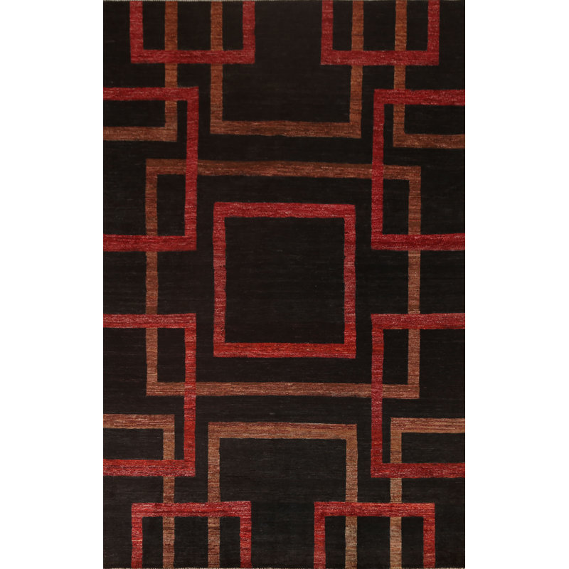 Tapis contemporain Gabbeh 7 x 10