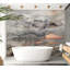Murale abstraite pelez et collez - Nuage connecté-1661205744