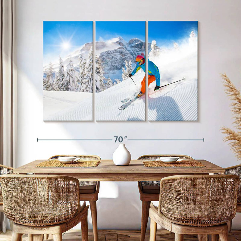 Sirci neige, ski de montagne, H 42 po x l 65 po
