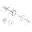 Montreaux Thermostatic Faucet Trim with Cross Handle-9945256