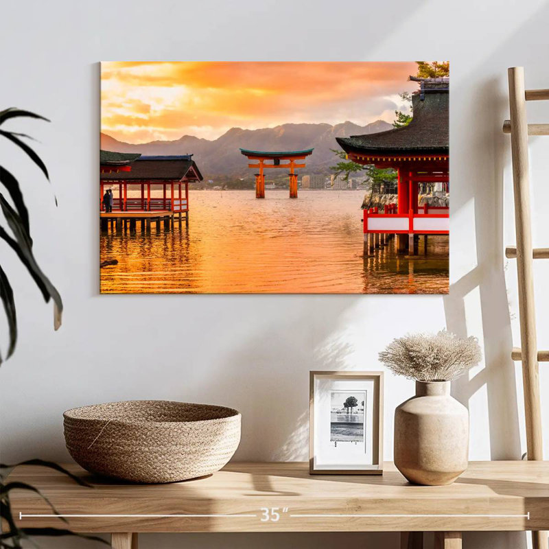 Miyajima Floating Torii, 30" H x 45" W