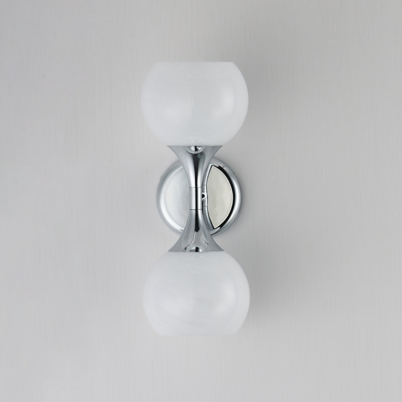 Applique murale Cron, Chrome poli