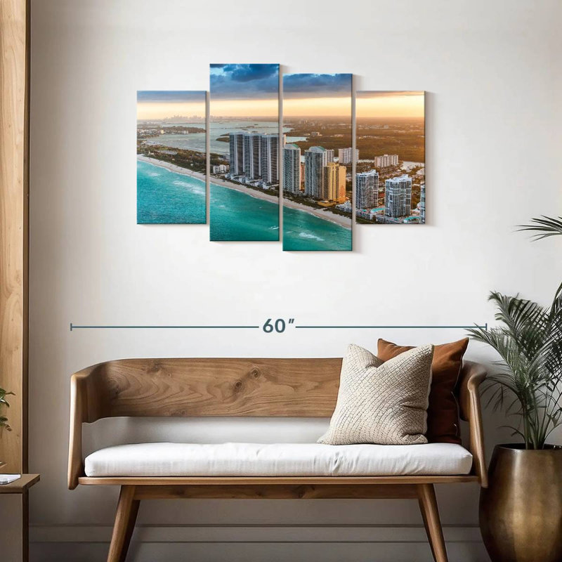 Gratte-ciel Vanna Miami Beach, H 27 po x l 43 po