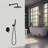 Diverter Complete Shower System with Rough in-Valve-61003835