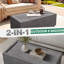Table basse d'extérieur en béton 40 po-1586733170