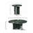 2-Piece Round Nesting Coffee Table Set