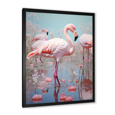 " Greater Flamingo Camargues Calm "
