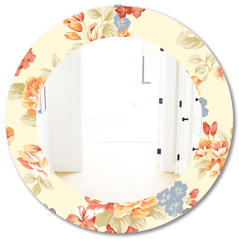 Miroir décoratif Blossom 28, H 31,5 po x l po