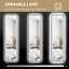 HOMCOM Full Length Mirror with LED Lights 150 x 40cm Free Standing Black