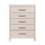 Ensemble de meubles de chambre à coucher à 5 tiroirs Modern Glam Style