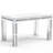 31" Silver Wood Dining Table