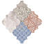 Riga 24" x 22" Ceramic Patterned Wall & Floor Tile