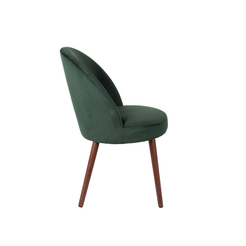 Upholstered Dining Chair, Green