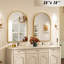 Miroir de salle de bain mural en aluminium avec cadre arqué - Basics by Wayfair ™-1908623980-1908623982