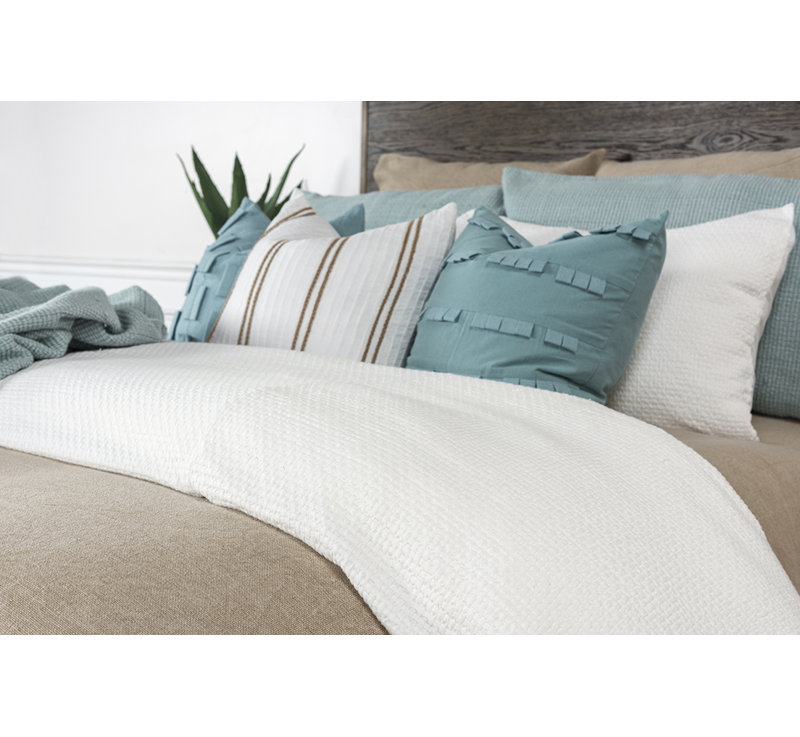 Cotton Queen Duvet Cover Set with Button Closure