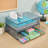 Plastic Stackable Organizing Drawers,12.5 Inches Wide. The Set Includes An Open Drawer And A Split Drawer, Organizing Desk Accessories And Sorting Paper. (Classic Grey / 2 Pieces)