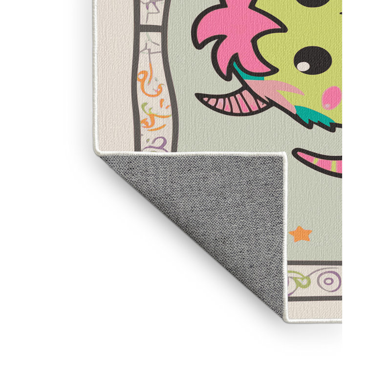 Tapis de Noël lavable The Holiday Aisle®, Rectangle de 5 pi x 8 pi
