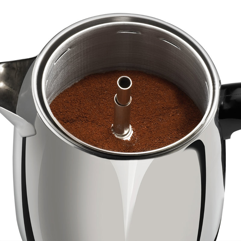 Farberware 12 cups Black/Silver Percolator