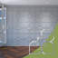 Grands panneaux muraux décoratifs en acrylique Olivia, grand, l 23 3/8 po x H 23 3/8 po x T 1/8 po, miroir argenté-154694306-154694304