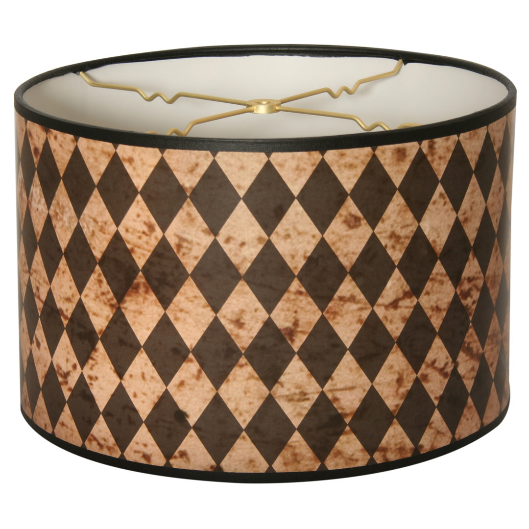 8" H Paper Drum Lamp shade ( Spider ) Winston Porter 