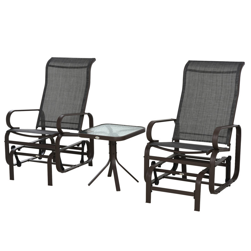 Anndale Double Conversation Set with Table