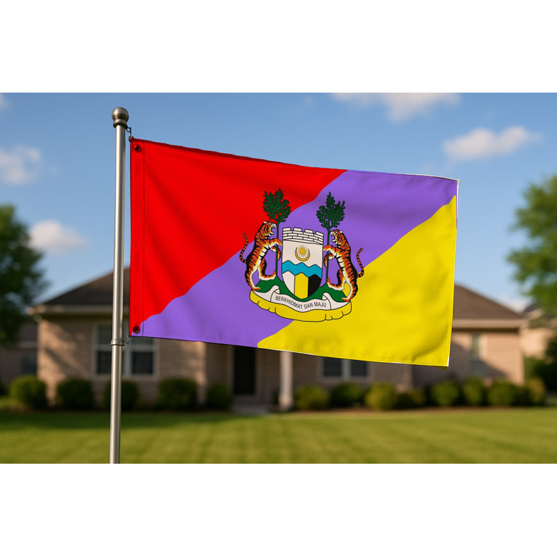 Drapeau de la ville d'Ipoh - Drapeau