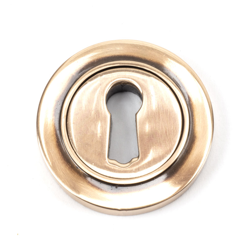 Escutcheon Door Accessory, Polished Bronze