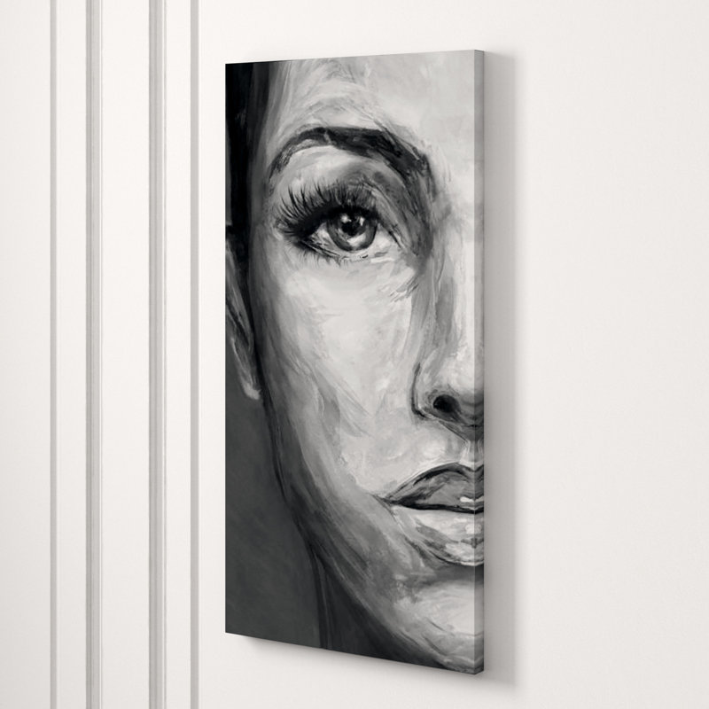 Face I Print by Jacob Lincoln, Outdoor, 72" H x 36" W