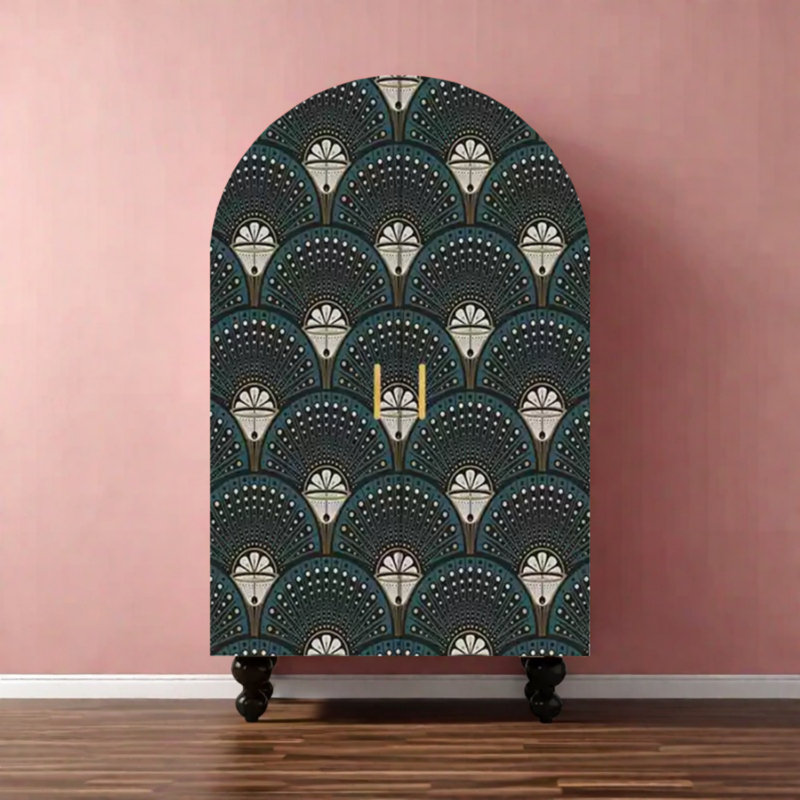 Modern Minimalist Double Door Wardrobe