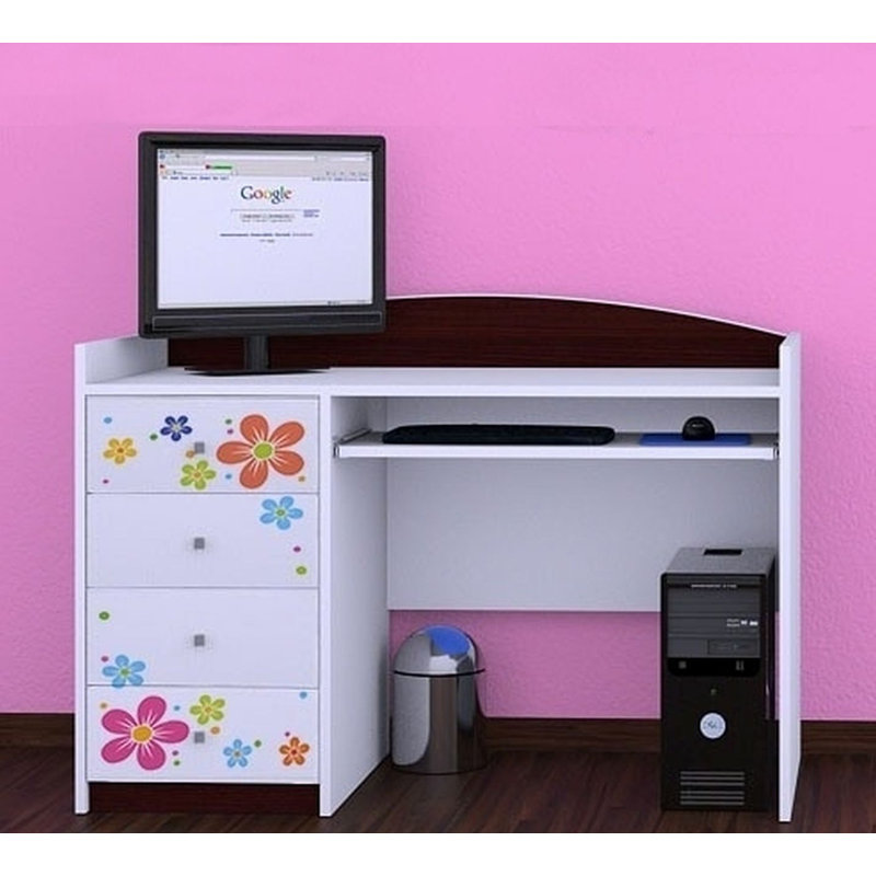 Radley 125cm Computer Desk, Dark Brown