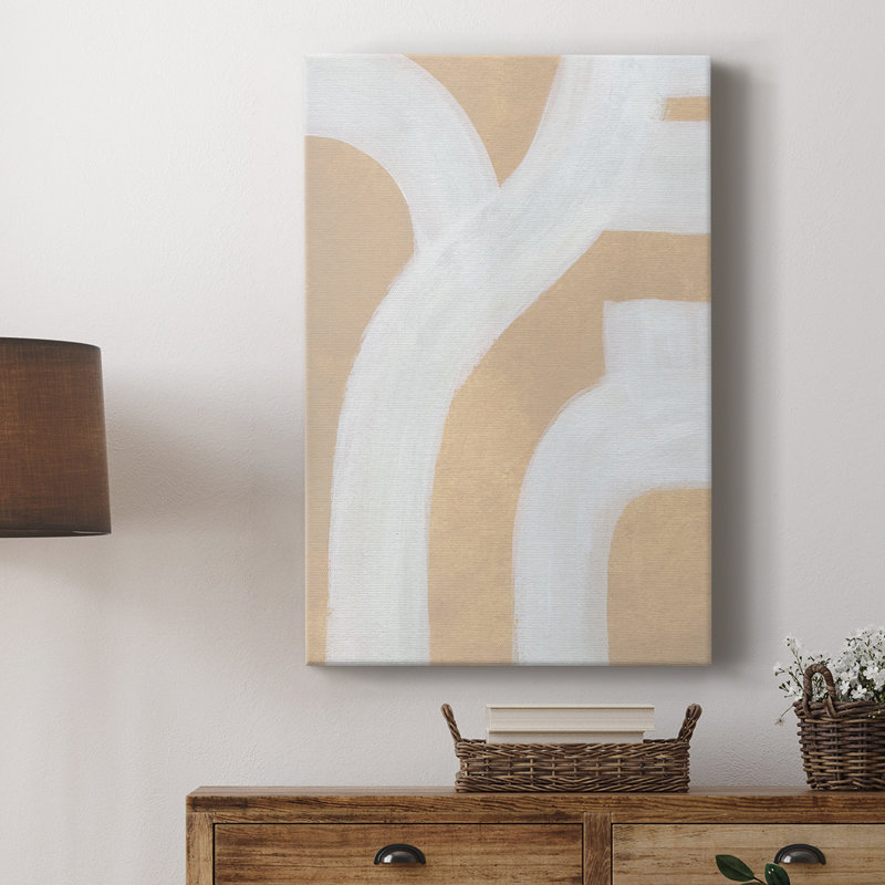 Neutral Winding Paths I - Custom Cavra Gallery, H 18 po x l 12 po