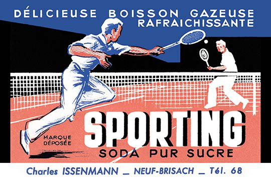 Sporting-impression de publicités, H 28 po x l 42 po x P 1,5 po