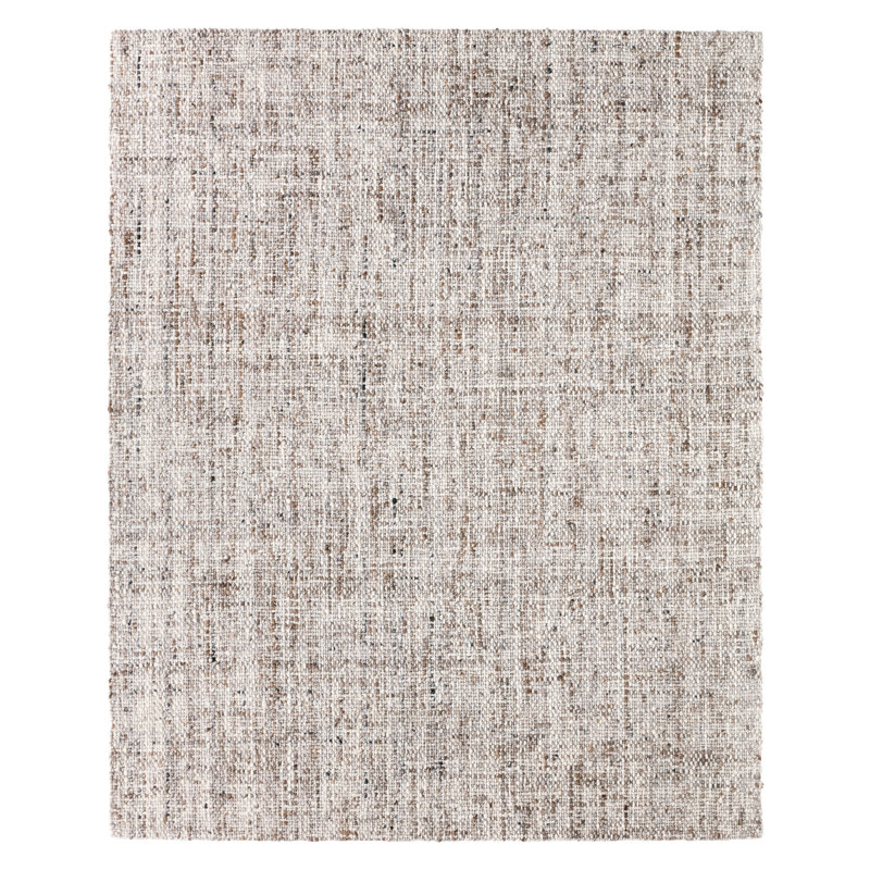 Tapis brun clair tissé à la main Cambridge Season CMB06 (8 pi x 10 pi), Tan/Cream, Rectangulaire 8 pi x 10 pi
