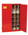 Armoire de rangement pour peinture et encre, l 43 po x P 18 po x H 44 po, 3