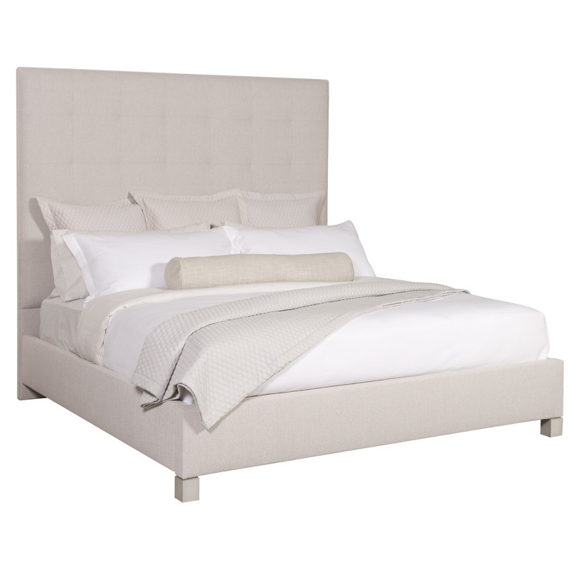 Grace / Griffin Tufted King Bed, Casa Blanca, Worthy Snow