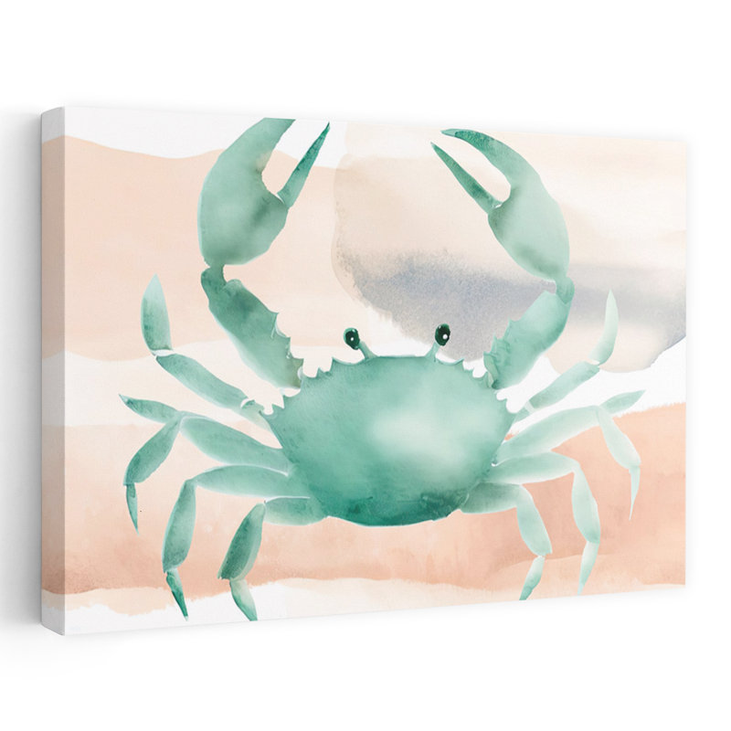 Crabe à marée haute, H 32 po x l 48 po