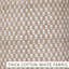 Coussin fabriqué à la main en coton à motif de volants à motif de blocs de coton pour les espaces boho, campagnard et moderne - 26 x 26 po Fab divine Tarangni-101338746-101338737