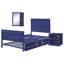 Ensemble de chambre à coucher configurable 2 pièces