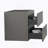 Wall Mount Cabinet WITHOUT Basin,Gray Color,With Two Drawers