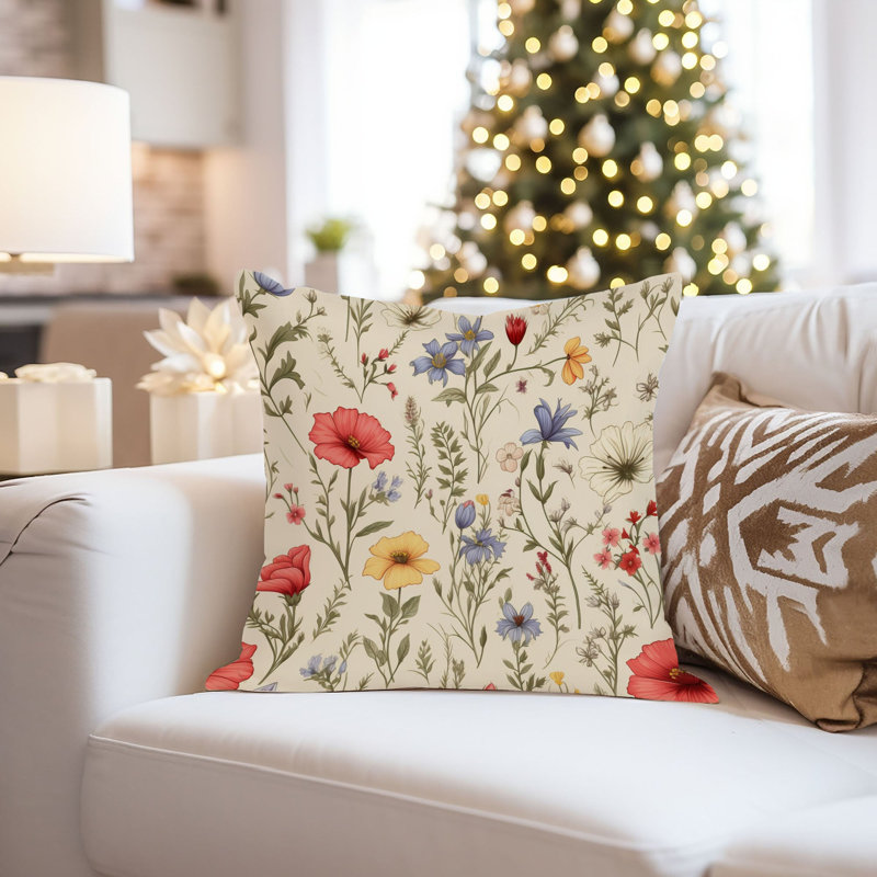 Botanical Wildflower Dreams XI Cottage & Cottagecore, 16" H x 16" W